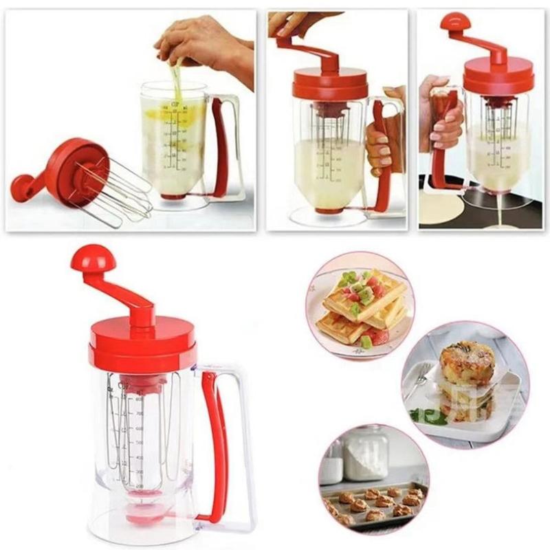 Kitchen.Baking Labels - Hand-held Dispenser With Measuring Label Squeeze