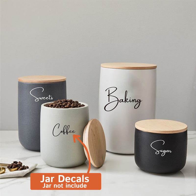 Kitchen.Baking Labels - Decal Chỉ 8 Chiếc Bếp Tổ