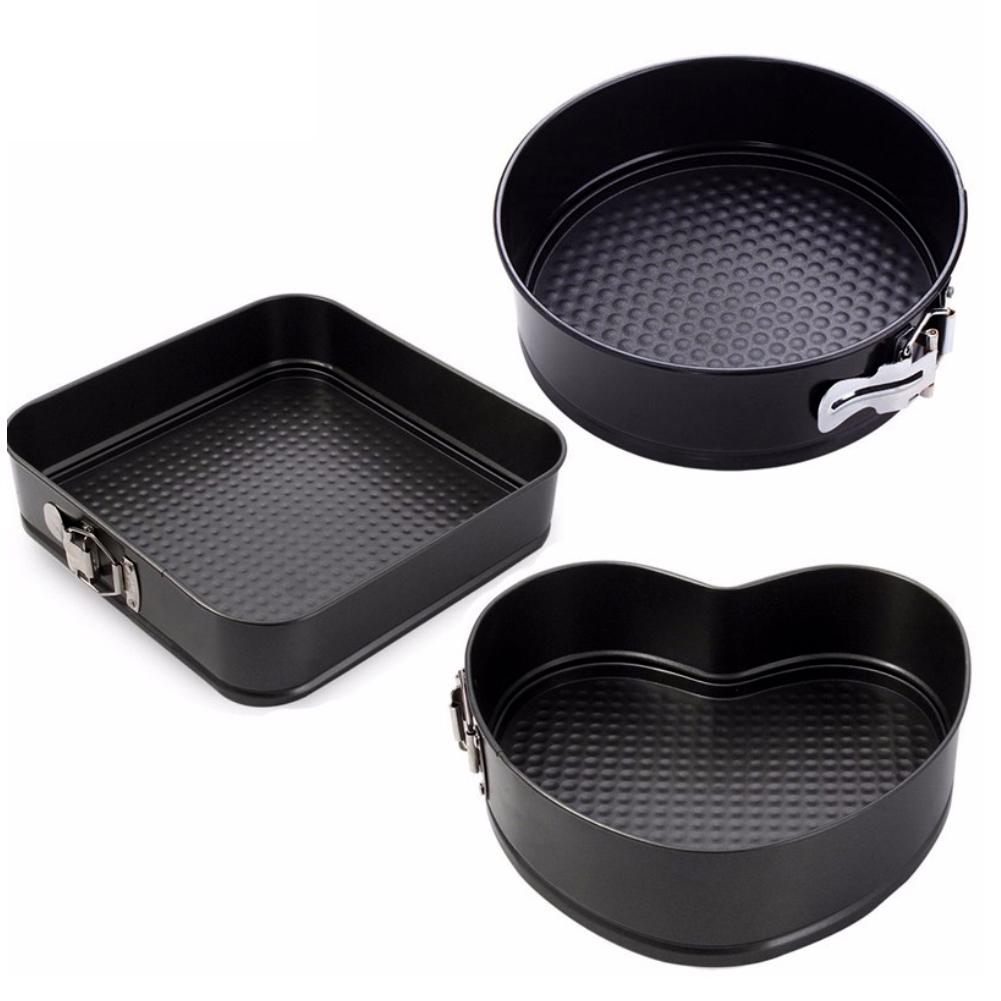 Springform Pan Set - 3 Cái/bộ Dính Springform Bánh Chảo