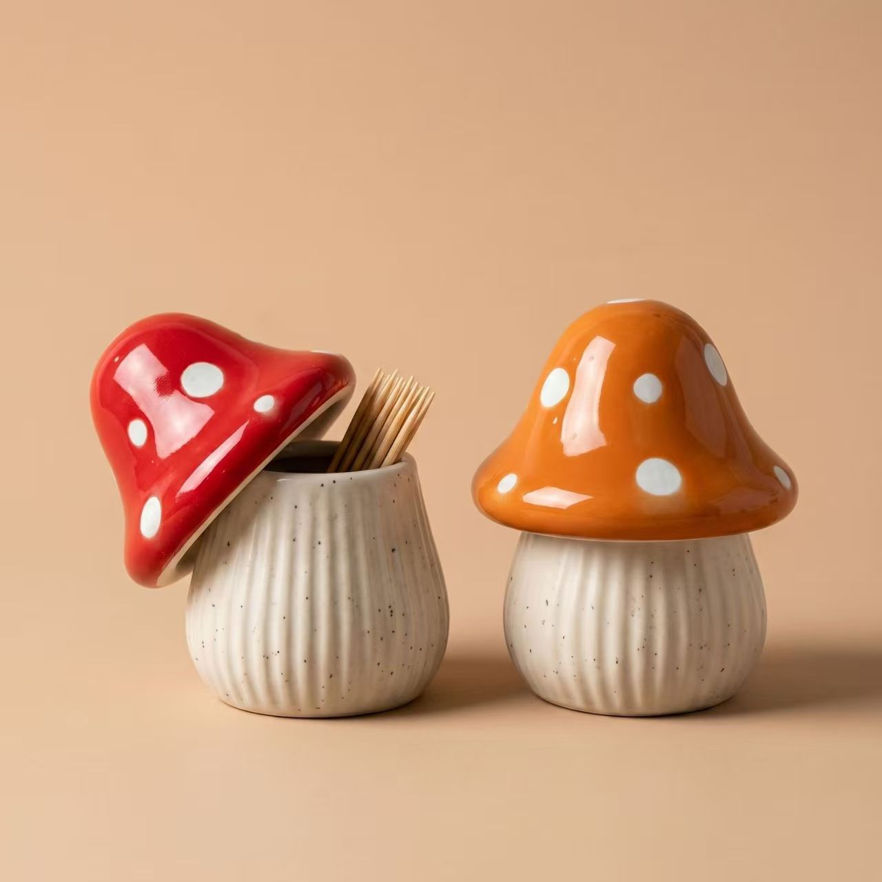 Cartoon Mushroom Ceramic Stora - đánh giá và giá Kitchen Zo