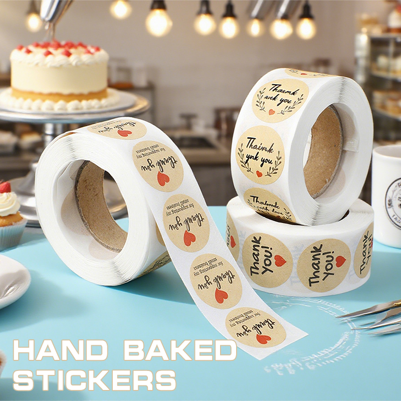 500pcs Thank You Stickers Seal - đánh giá và giá Kitchen.Baking Labels