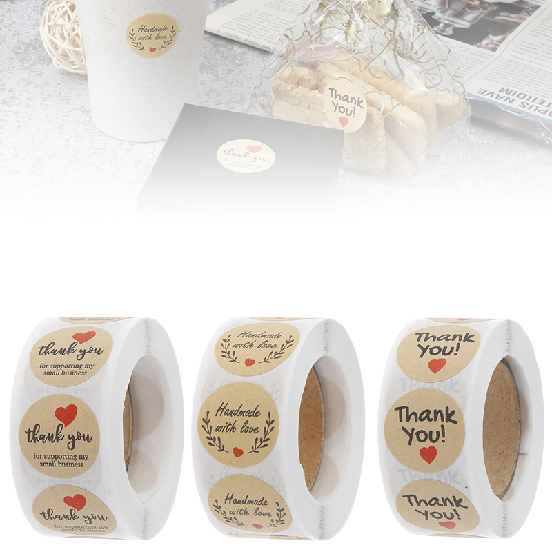 500pcs Thank You Stickers Seal - đánh giá và giá Kitchen.Baking Labels