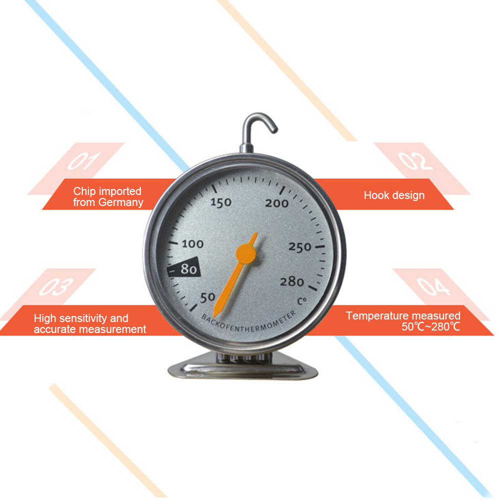 50-280 Celsius Oven Thermomete - đánh giá và giá Oven Thermometer Analog
