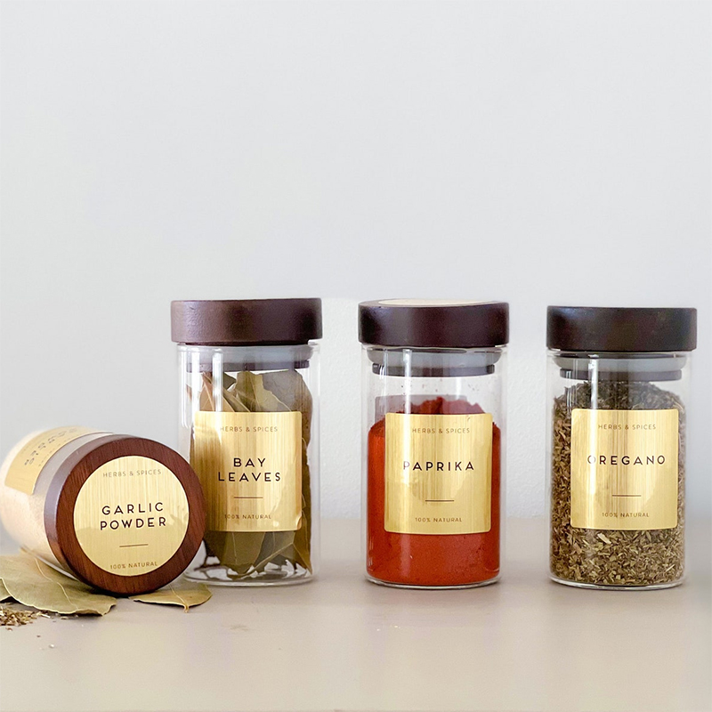 10Pcs Personalised Gold Metall - đánh giá và giá Kitchen.Baking Labels