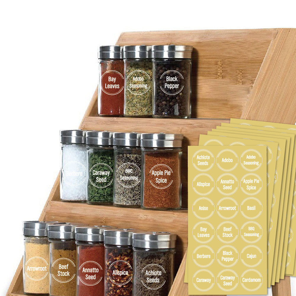 144pcs Spice Jar Labels Sticke - đánh giá và giá Kitchen.Baking Labels
