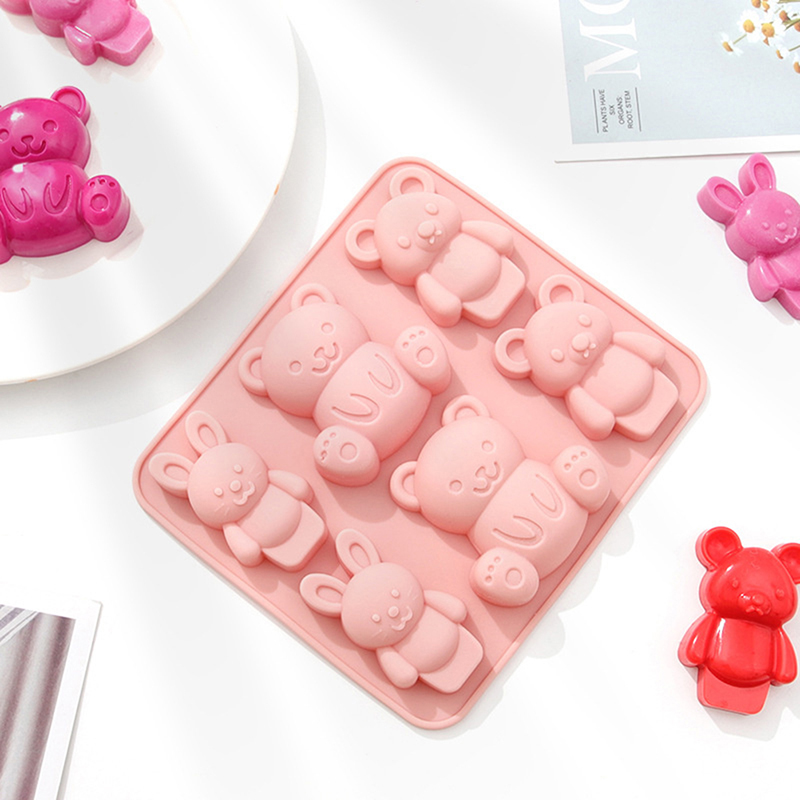 Silicone Mold Cute Cartoon Ani - đánh giá và giá Baking Kitchen For Kids