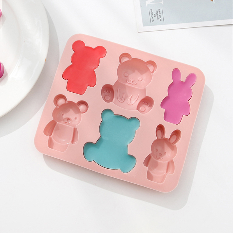 Silicone Mold Cute Cartoon Ani - đánh giá và giá Baking Kitchen For Kids