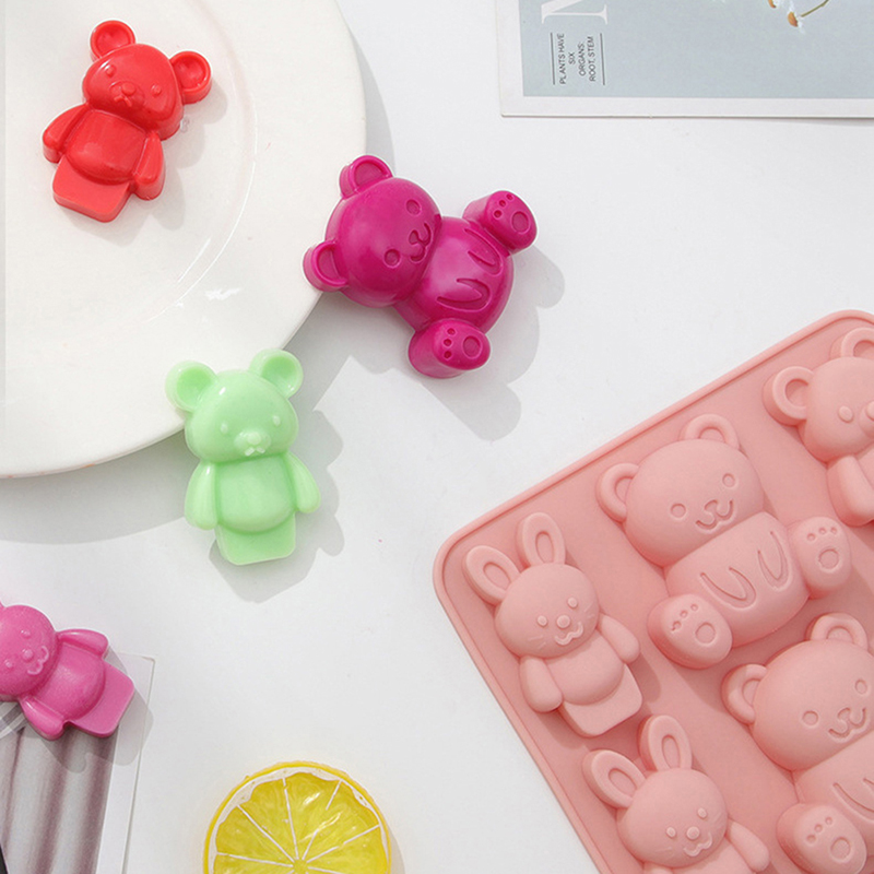 Silicone Mold Cute Cartoon Ani - đánh giá và giá Baking Kitchen For Kids