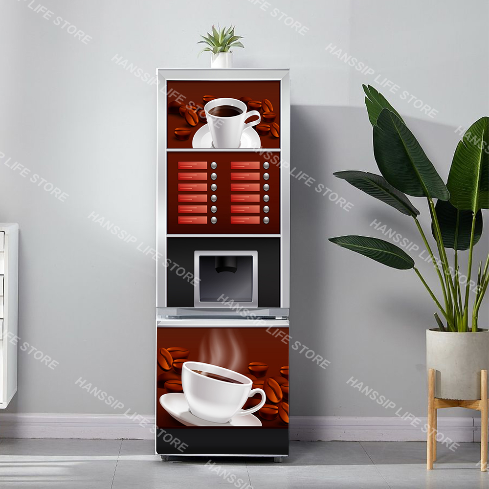 Retro Phone Booth Printed Refr - đánh giá và giá Kitchen Queen