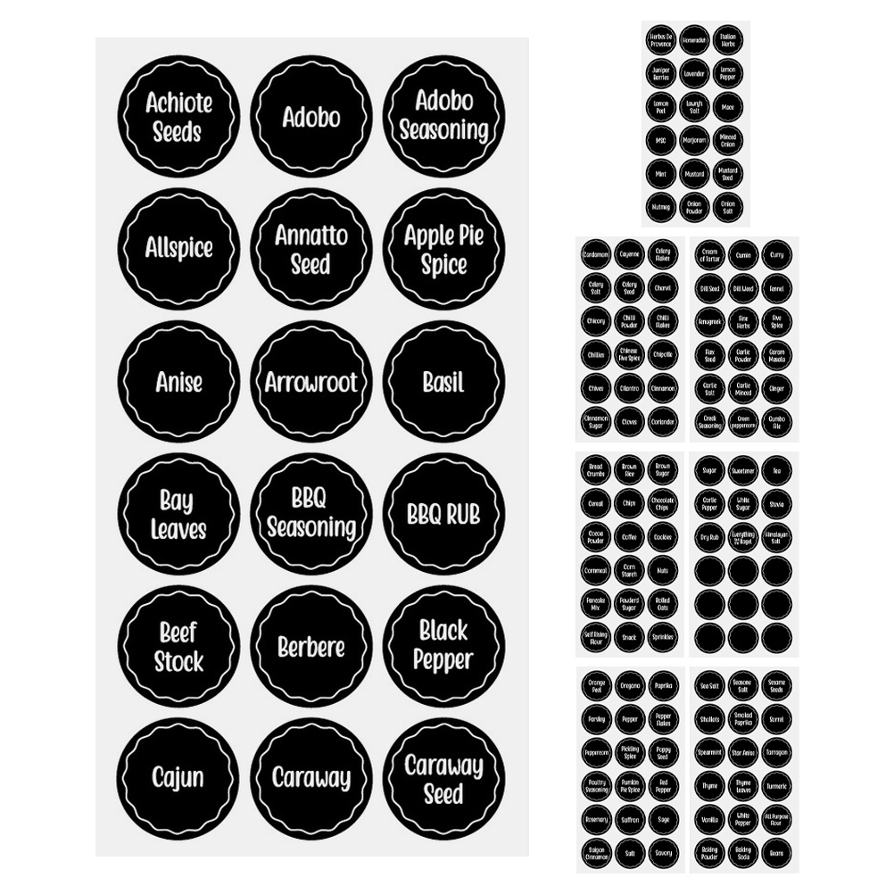 144pcs Waterproof Rectangular  - đánh giá và giá Kitchen.Baking Labels
