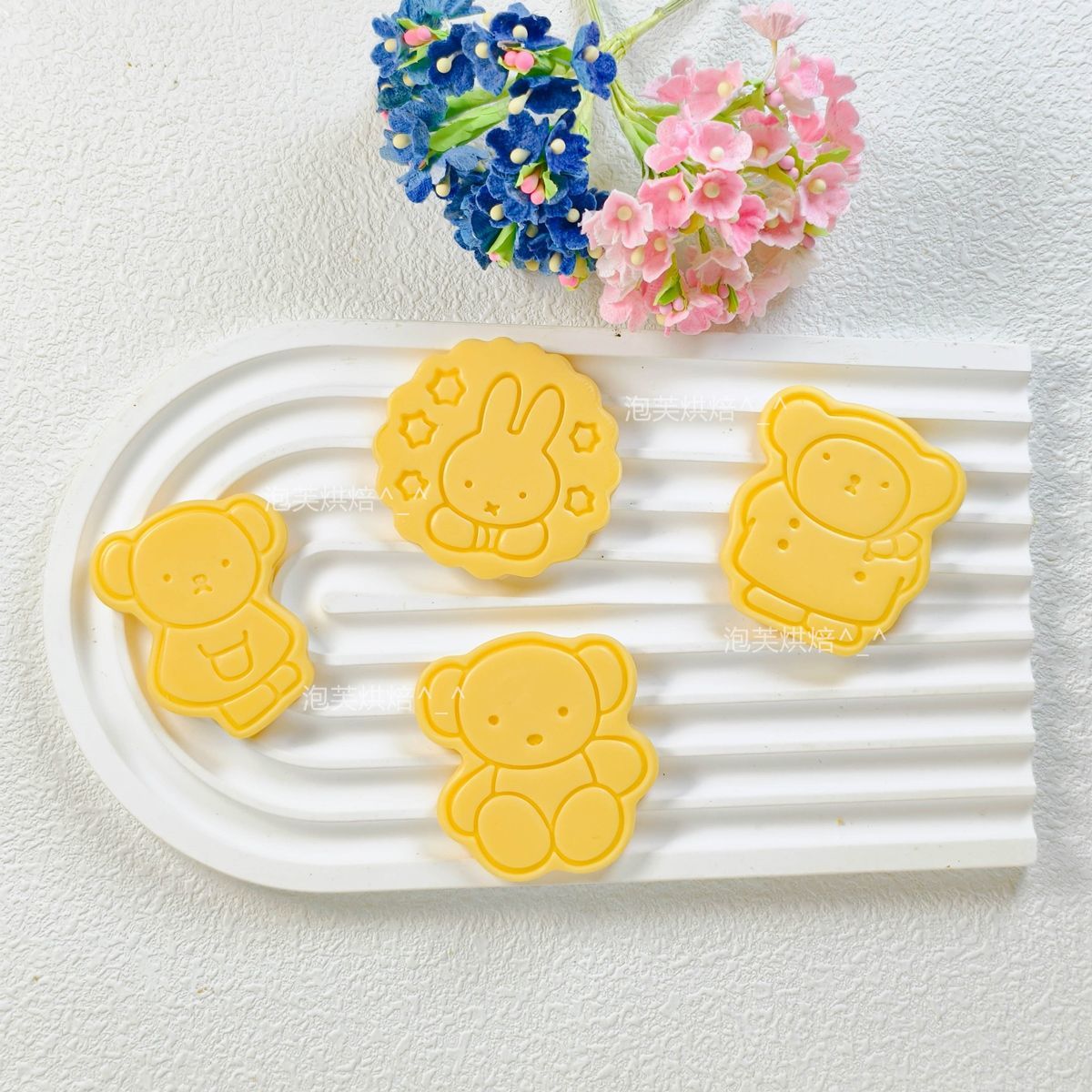 Cute 3D Press Cookie Mold with - đánh giá và giá Baking Kitchen For Kids