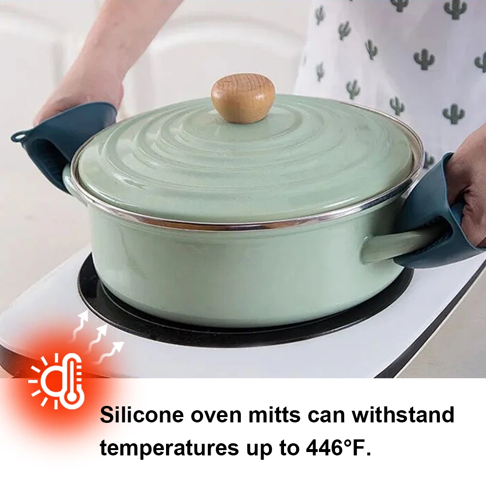 Silicone Oven Mitts Heat Resis - đánh giá và giá Kitchen Oven Baking Pans