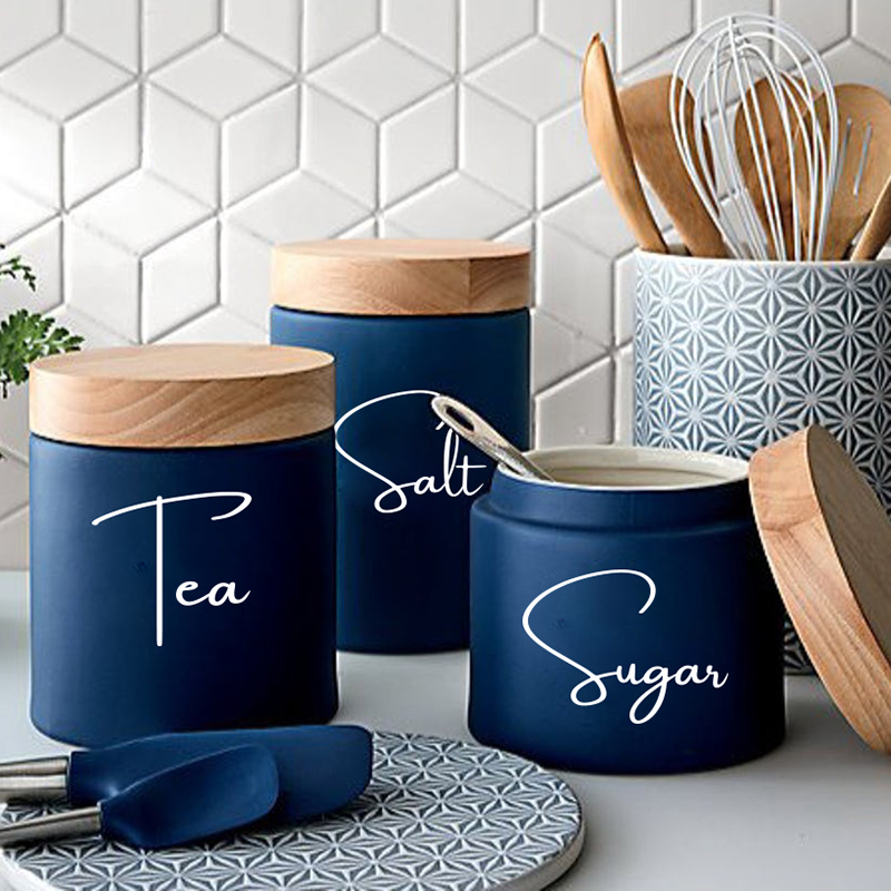 8 Chiếc Bếp Tổ Chức Ống Đựng B - đánh giá và giá Kitchen.Baking Labels