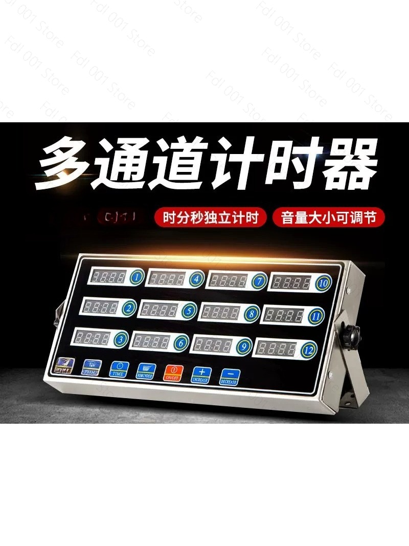 Commercial 12-Channel Timer Ki - đánh giá và giá Kitchen Baking