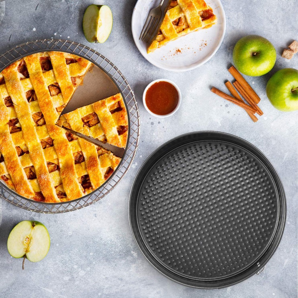 3pcs Carbon Steel Cake Pan Set - đánh giá và giá Springform Pan Set
