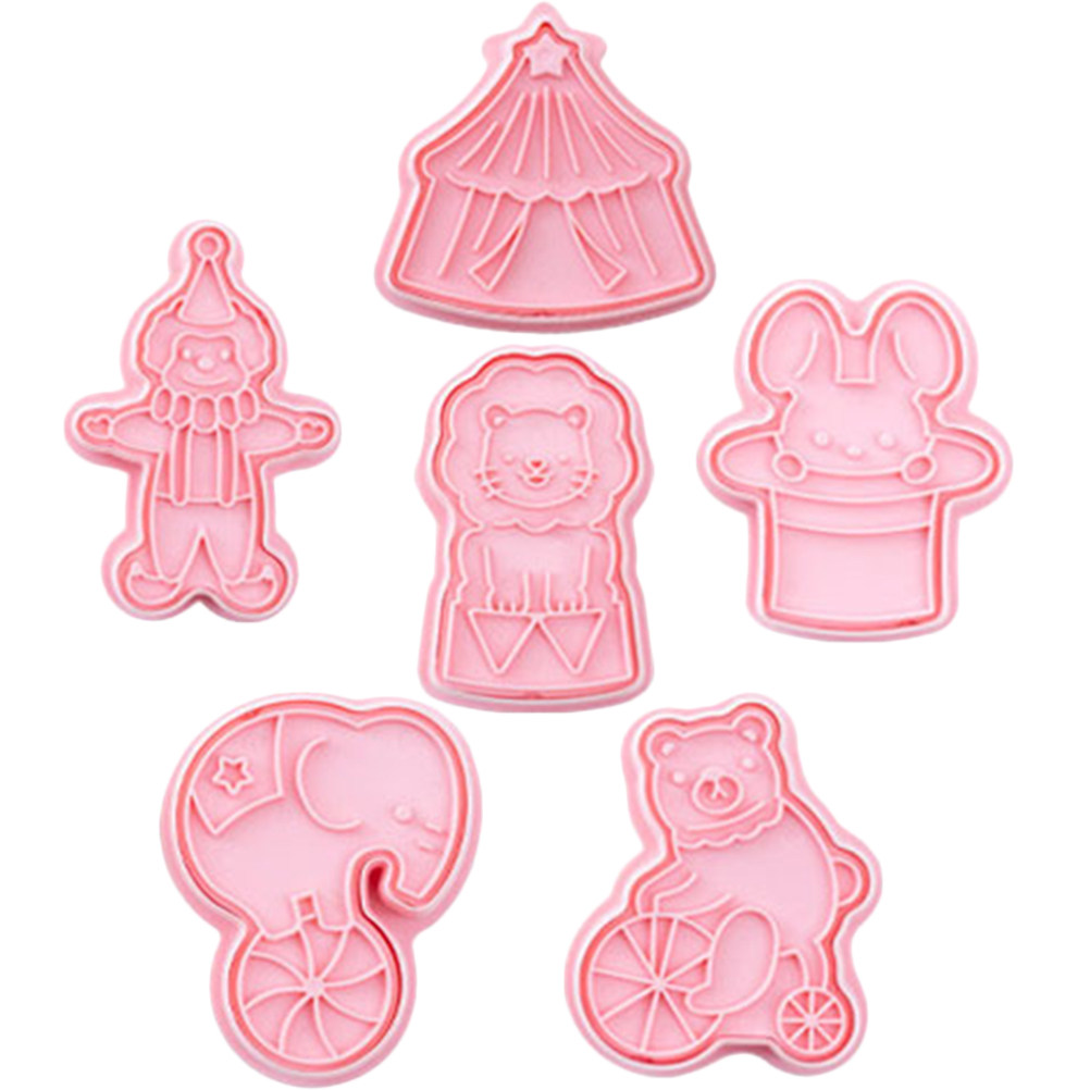 6Pcs Cookie Cutters Plastic Ci - đánh giá và giá Baking Kitchen For Kids