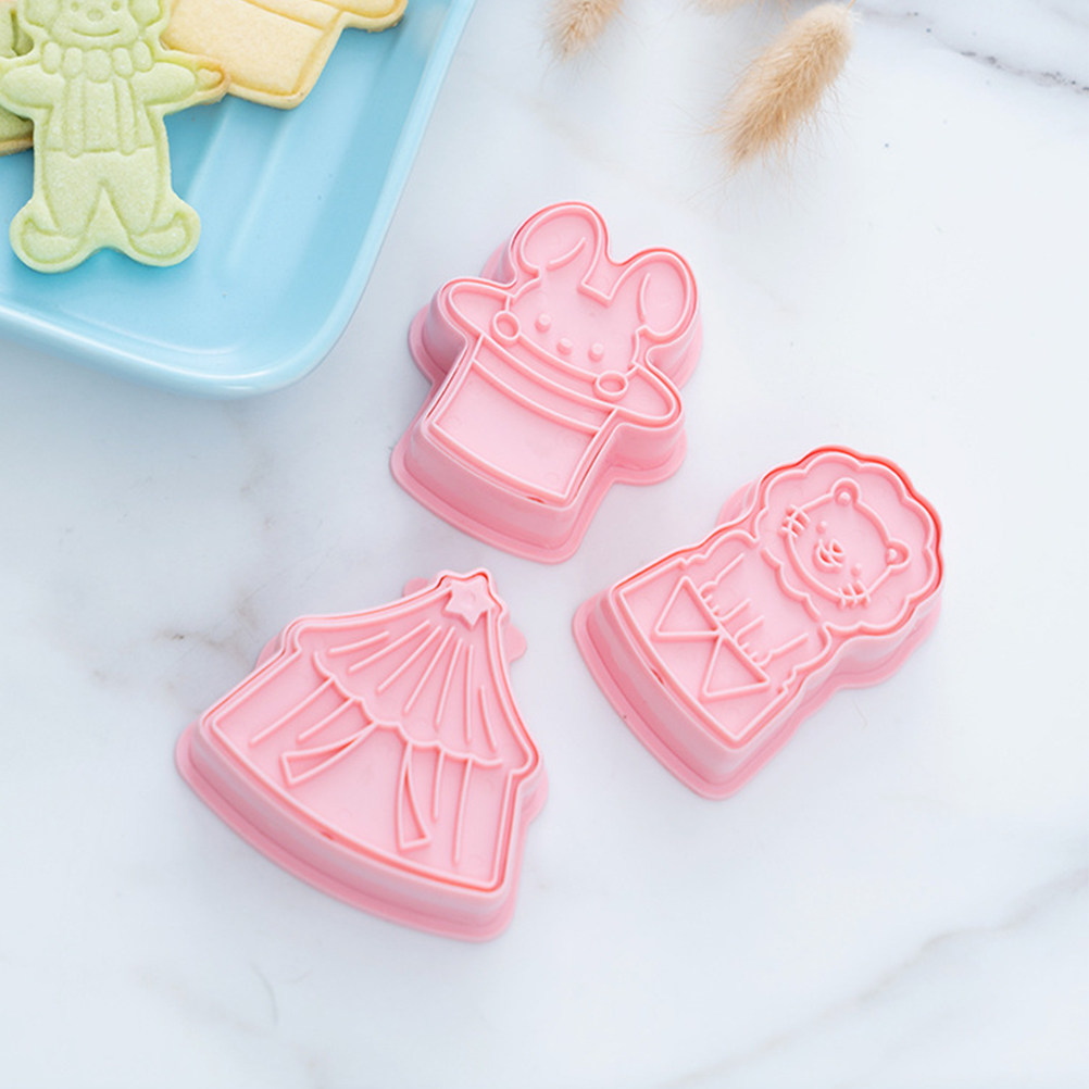 6Pcs Cookie Cutters Plastic Ci - đánh giá và giá Baking Kitchen For Kids