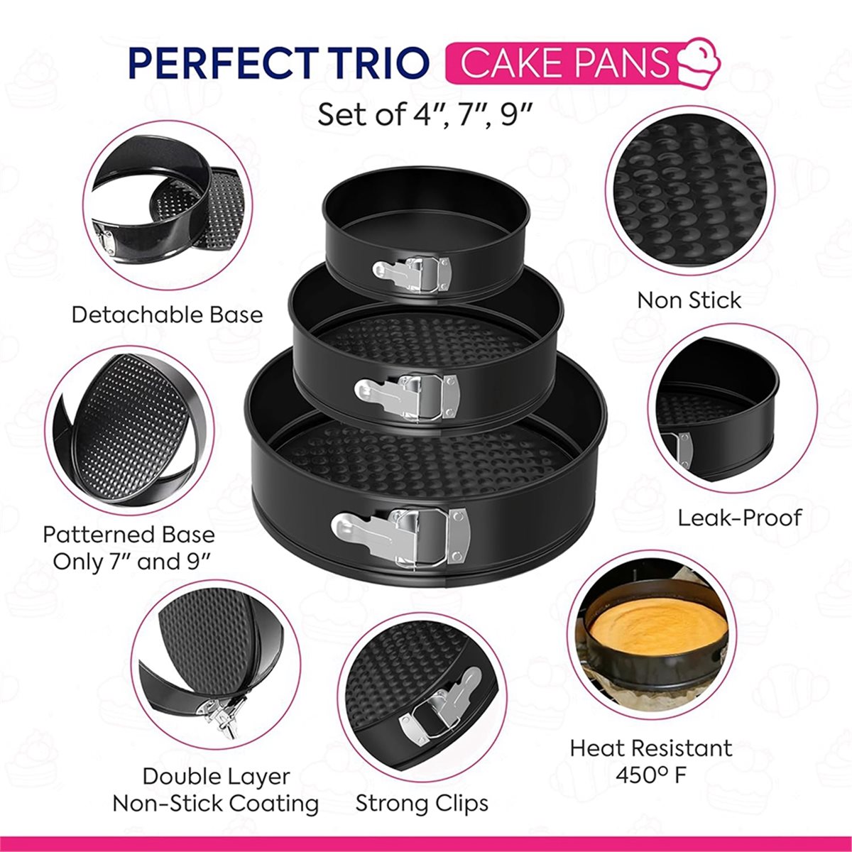 2026 Trend 148PCS Cake Pan Set - đánh giá và giá Springform Pan Set