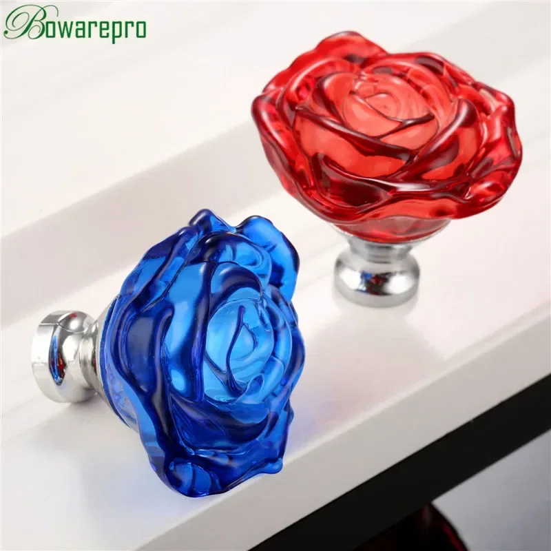 Bowarepro 50MM Pha Lê Hoa Hồng - đánh giá và giá Kitchen Queen