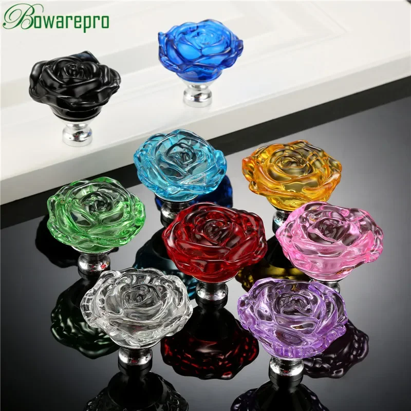 Bowarepro 50MM Pha Lê Hoa Hồng - đánh giá và giá Kitchen Queen