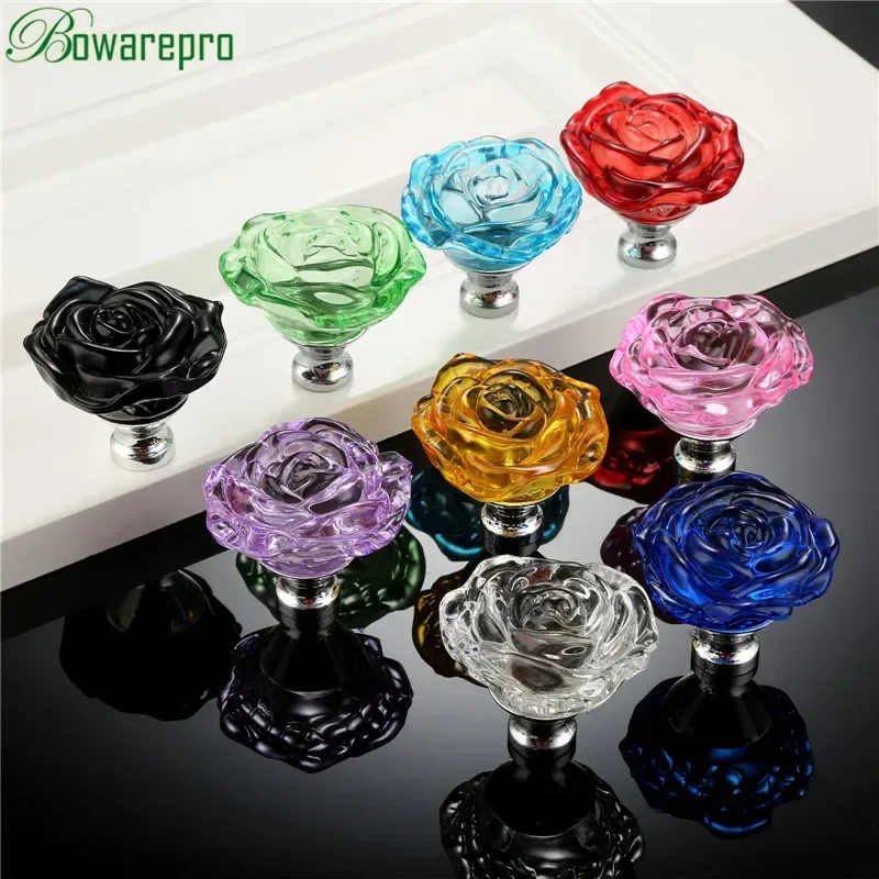 Bowarepro 50MM Pha Lê Hoa Hồng - đánh giá và giá Kitchen Queen