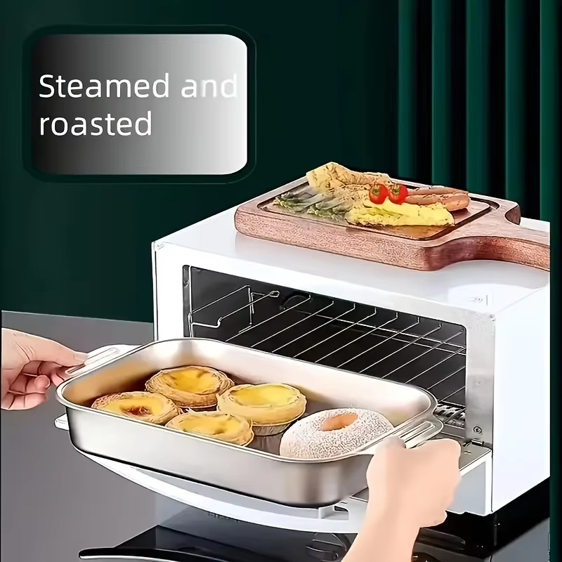 Stainless Steel Deep Baking Pa - đánh giá và giá Kitchen Oven Baking Pans