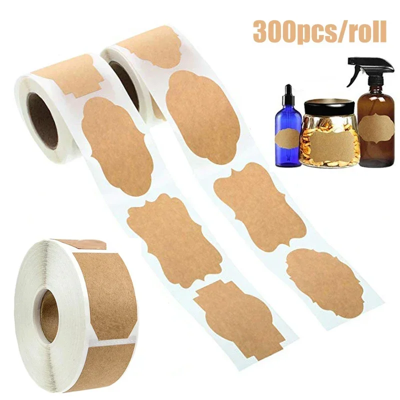 Bộ 300 Tờ Giấy Xi Măng Kraft M - đánh giá và giá Kitchen.Baking Labels