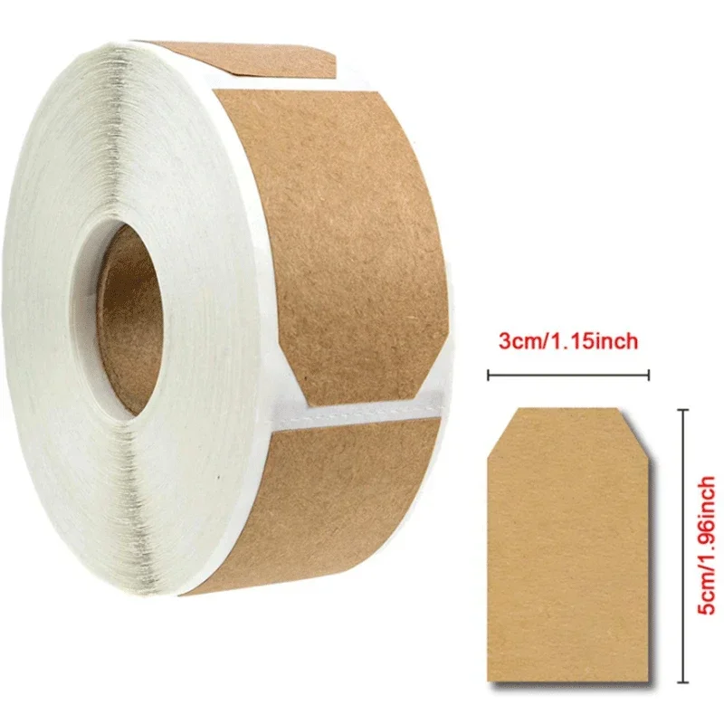 Bộ 300 Tờ Giấy Xi Măng Kraft M - đánh giá và giá Kitchen.Baking Labels