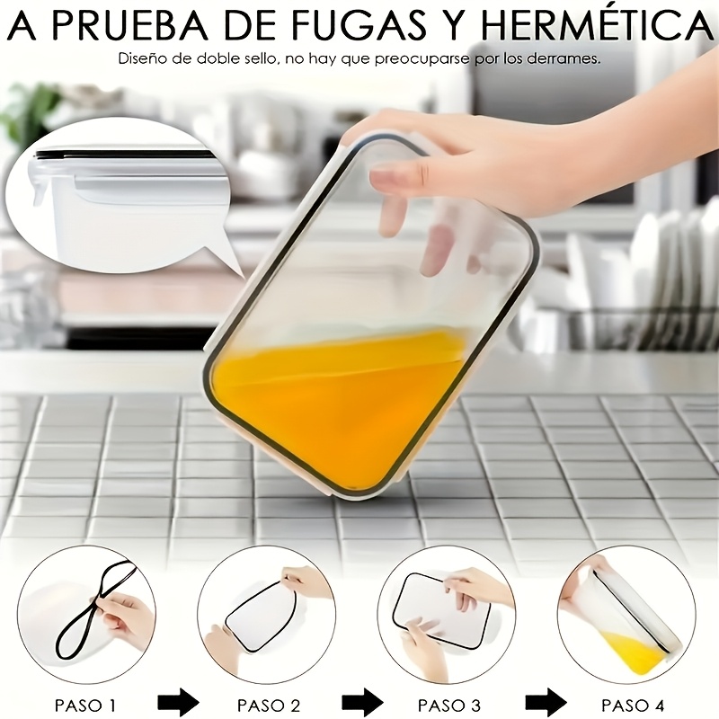 8Pcs Set Includes 4 Containers - đánh giá và giá Kitchen Zo