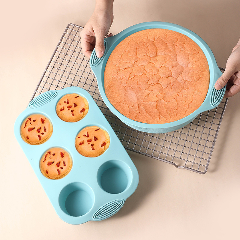 Silicone Cake Baking Mould Set - đánh giá và giá Kitchen Oven Baking Pans