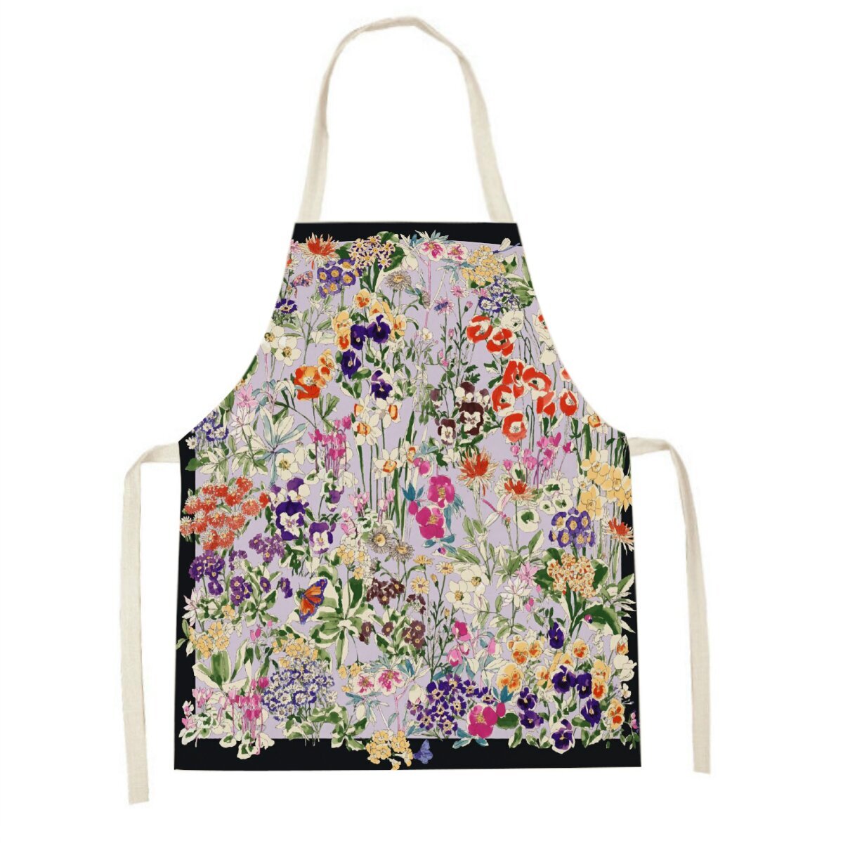 Pink tulip kitchen apron Clean - đánh giá và giá Baking Kitchen For Kids