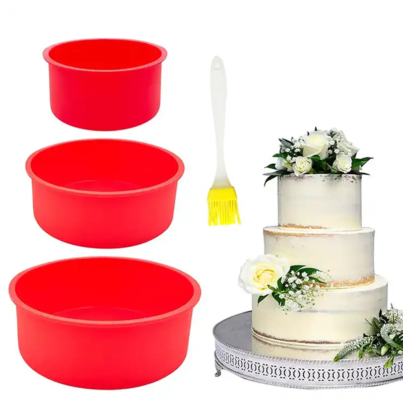 Round Silicone Cake Pan Baking - đánh giá và giá Springform Pan Set
