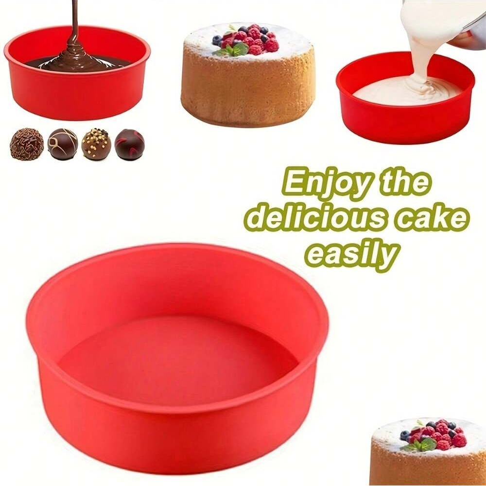 Round Silicone Cake Pan Baking - đánh giá và giá Springform Pan Set