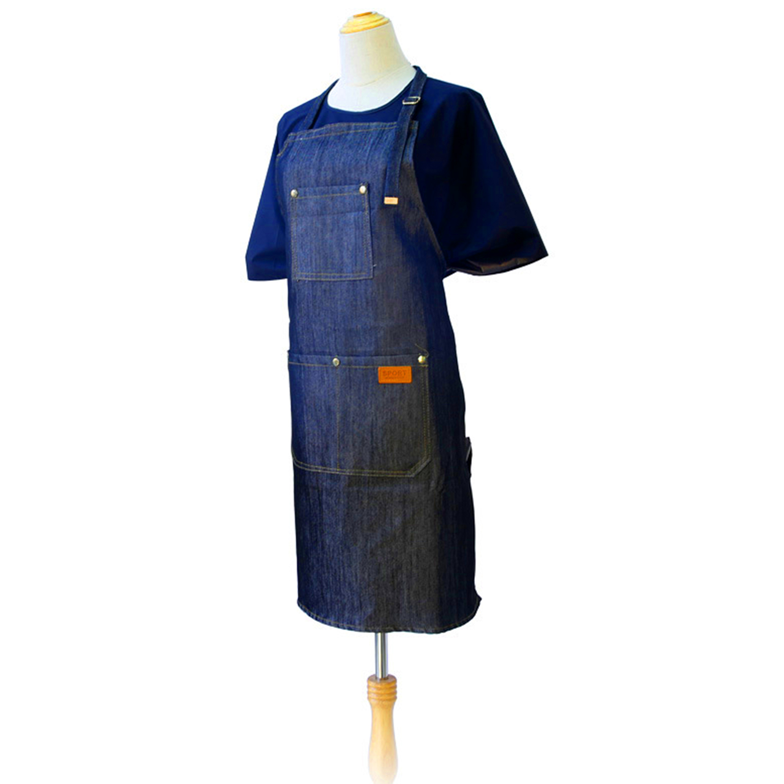 Denim Apron Salon Working Clot - đánh giá và giá Kitchen Baking Unit