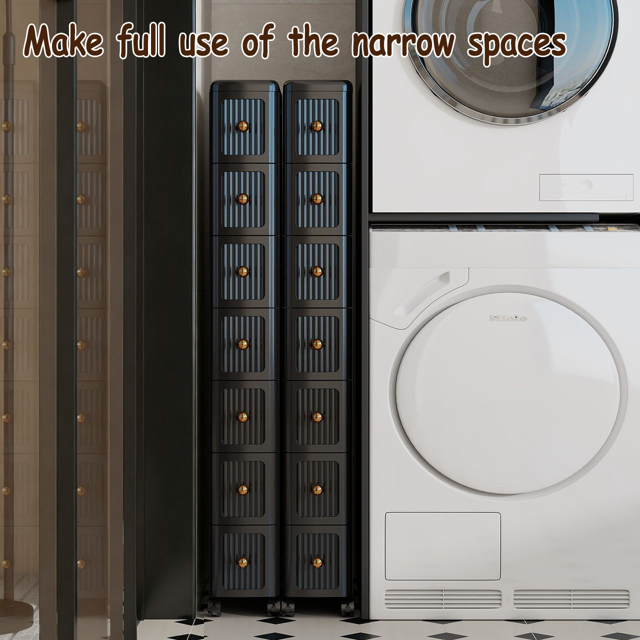15CM Narrow Gap Drawer Storage - đánh giá và giá Kitchen Zo
