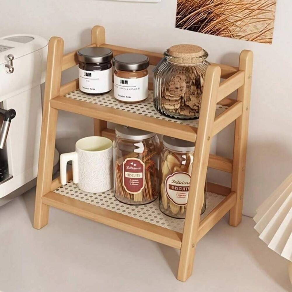 2-Tier Bamboo Countertop Stora - đánh giá và giá Kitchen Zo