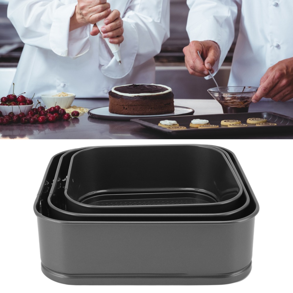 3pcs Carbon Steel Springform C - đánh giá và giá Springform Pan Set