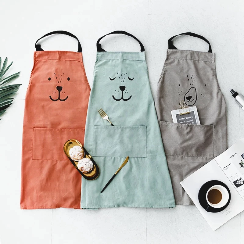 Cartoon Bear Kids Adult Aprons - đánh giá và giá Baking Kitchen For Kids