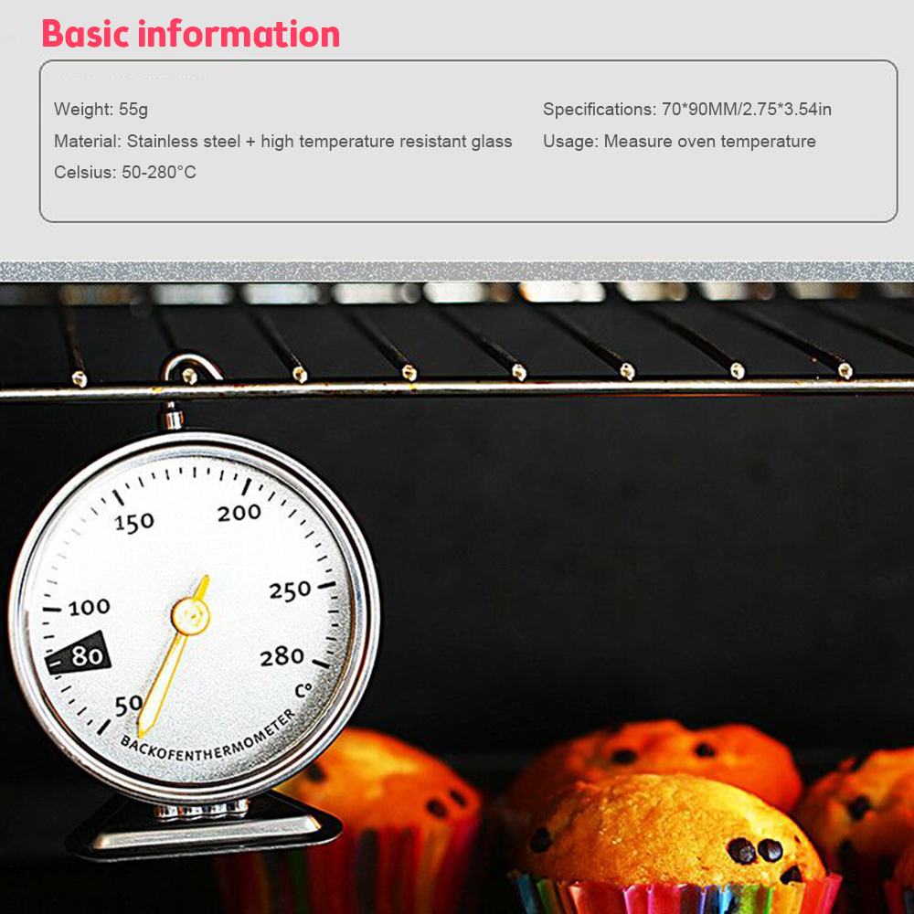 Kitchen Thermometer Stainless  - đánh giá và giá Oven Thermometer Analog