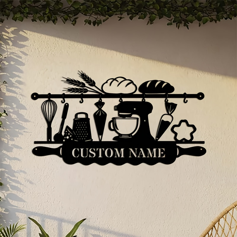 Personalized Kitchen Iron Wall - đánh giá và giá Kitchen Baking