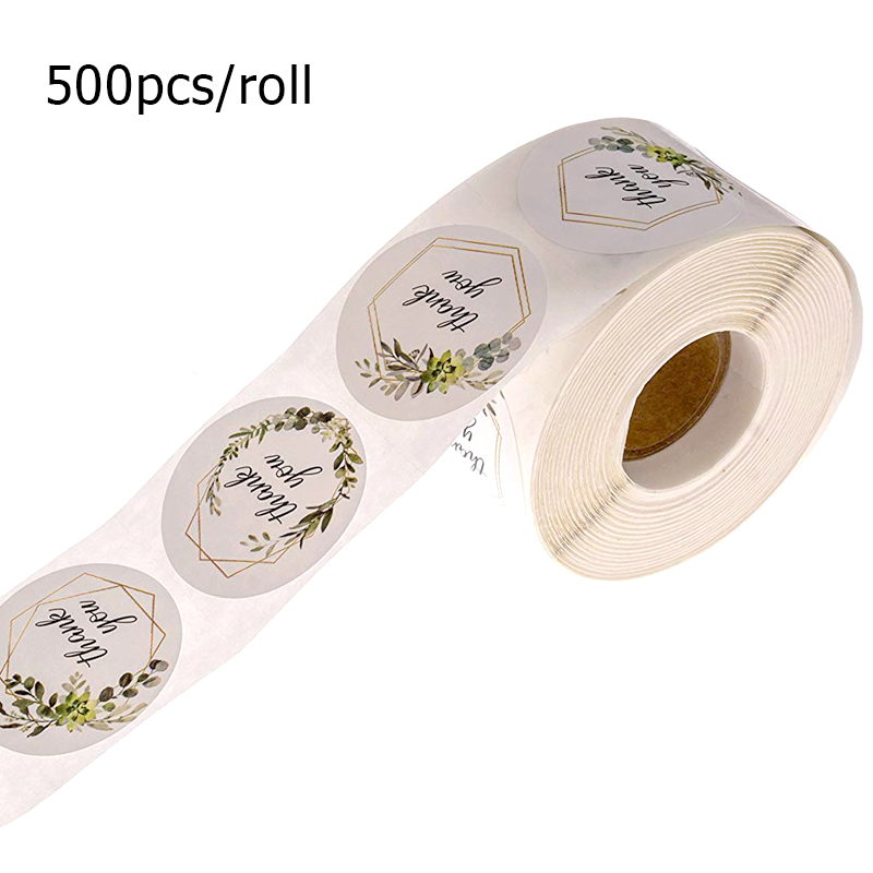 500pcs Thank you Roll Stickers - đánh giá và giá Kitchen.Baking Labels