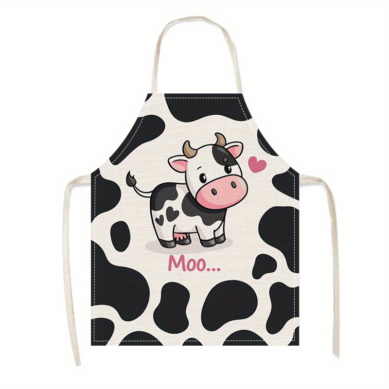 1pc Cute Cartoon Cow Print Kit - đánh giá và giá Baking Kitchen For Kids