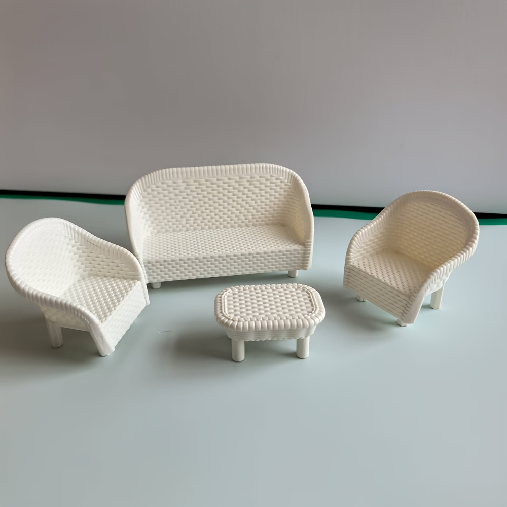 4 Mini Coffee Table and Chair  - đánh giá và giá Kitchen Queen